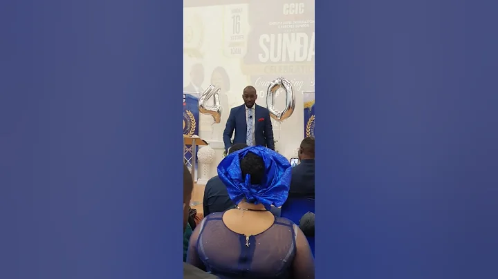 40th anniversary celebration service - CCIC London...
