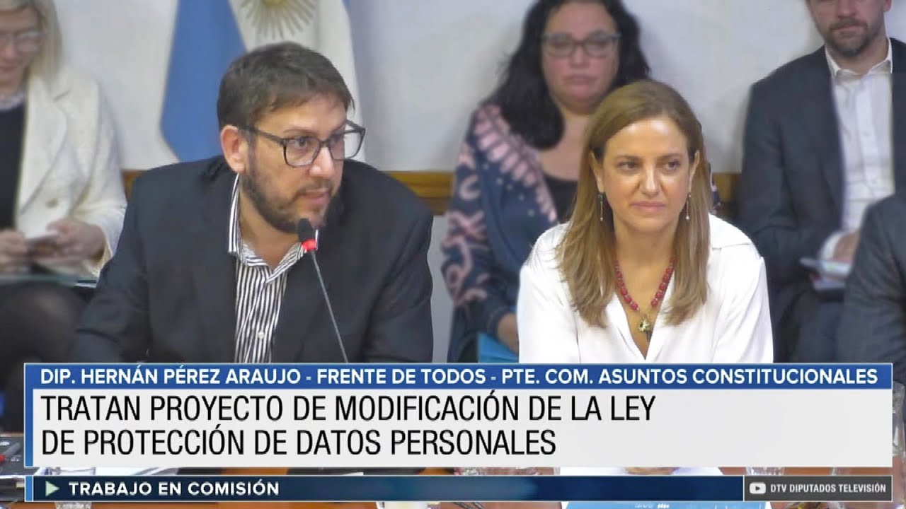 Diputados debaten Ley de Protección de Datos Personales