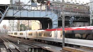 E259系NE008編成 五反田通過