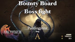 Final Fantasy XVI (16) - Bounty Board Flan lv38 Prince/Puddingprinz Boss fight as lv31