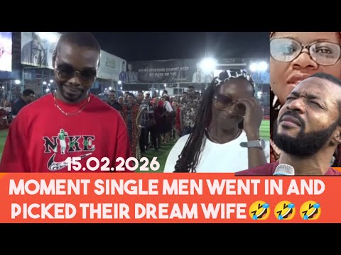 Moment single Men went in and picked their dream Wife 🤣🤣🤣#zionprayermovementoutreachlive 