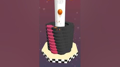 stack Ball game please like my YouTube channel subscribe