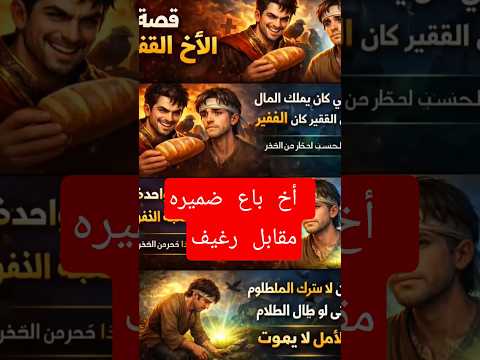 أخ باع ضميره مقابل رغيف خبز قصة صادمة قصة تحزن قصة تبك نهاية غير متوقعة Story ShortStory TrueStory 