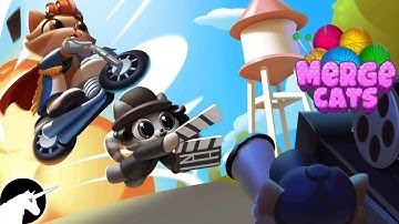 Merge Cats Magic Games gameplay