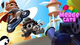 Merge Cats Magic Games gameplay screenshot 1