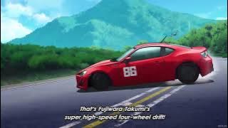 Takumi's four wheel drift (MF Ghost clip)