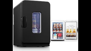 Fohere Mini Frigo 2 In 1 Frigorifero Portatile 15 Litri Raffreddamento Riscaldamento 12V Dc220V Ac