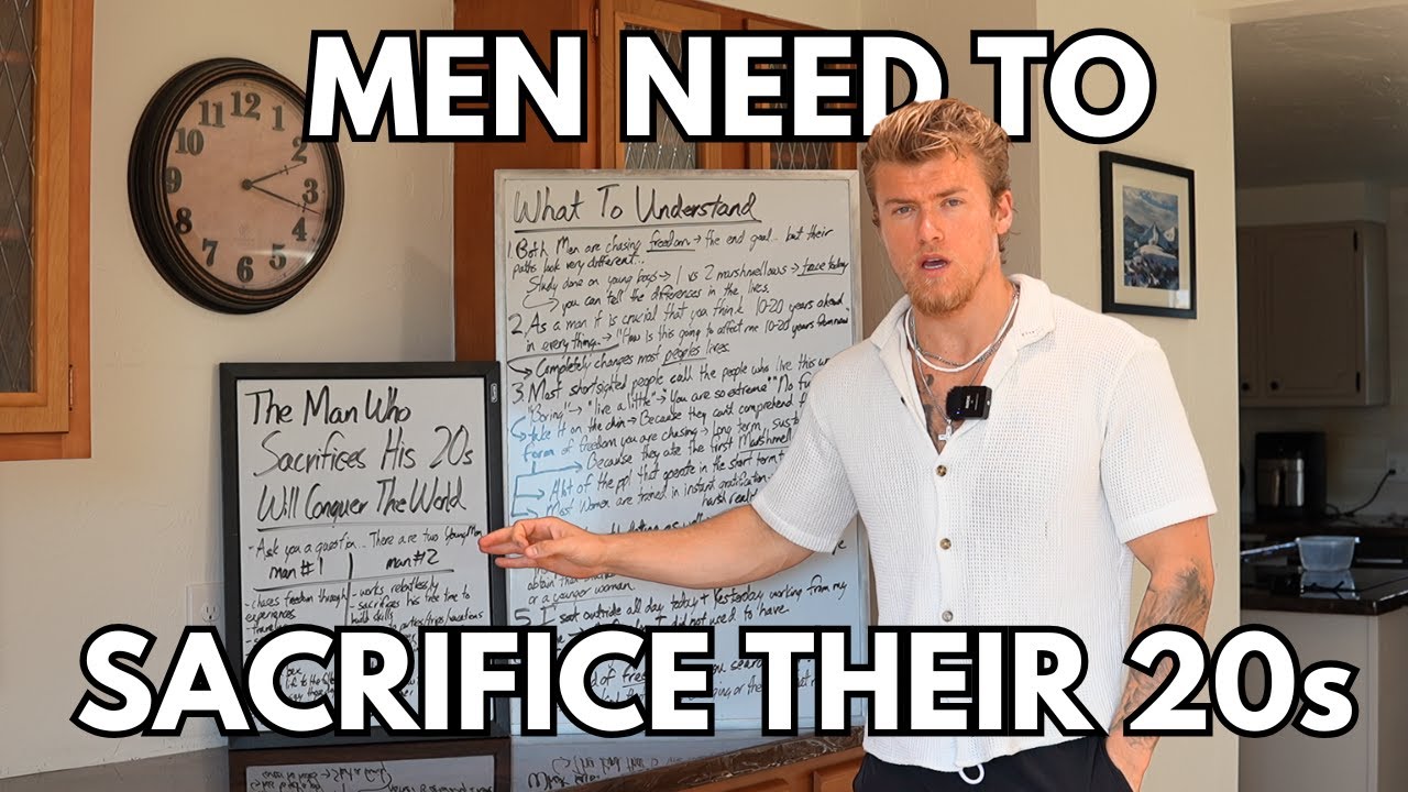 The Man Who Sacrifices His 20s Will Conquer The World