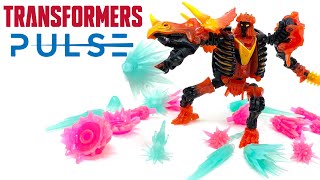 Transformers Kingdom Deluxe TRICRANIUS Beast Power Fire Blasts Pack Review