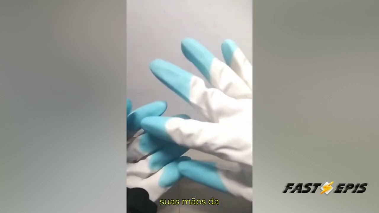 Luva Antialérgica HouseHold Silk Touch Super Safety