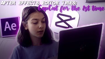 After Effects editor tries CapCut for the first time