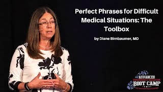 Perfect Phrases for Difficult Medical Situations: The Toolbox | The Advanced EM Boot Camp