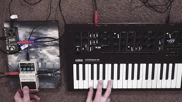 Boss DD-3T a modern 12bit classic (demo on synth and some details)