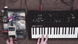 Boss DD-3T a modern 12bit classic (demo on synth and some details)
