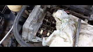 видео: Регулировка клапанов Nissan Primera P12,двигатель qr20de. картинка: Регулировка клапанов Nissan Primera P12,двигатель qr20de.