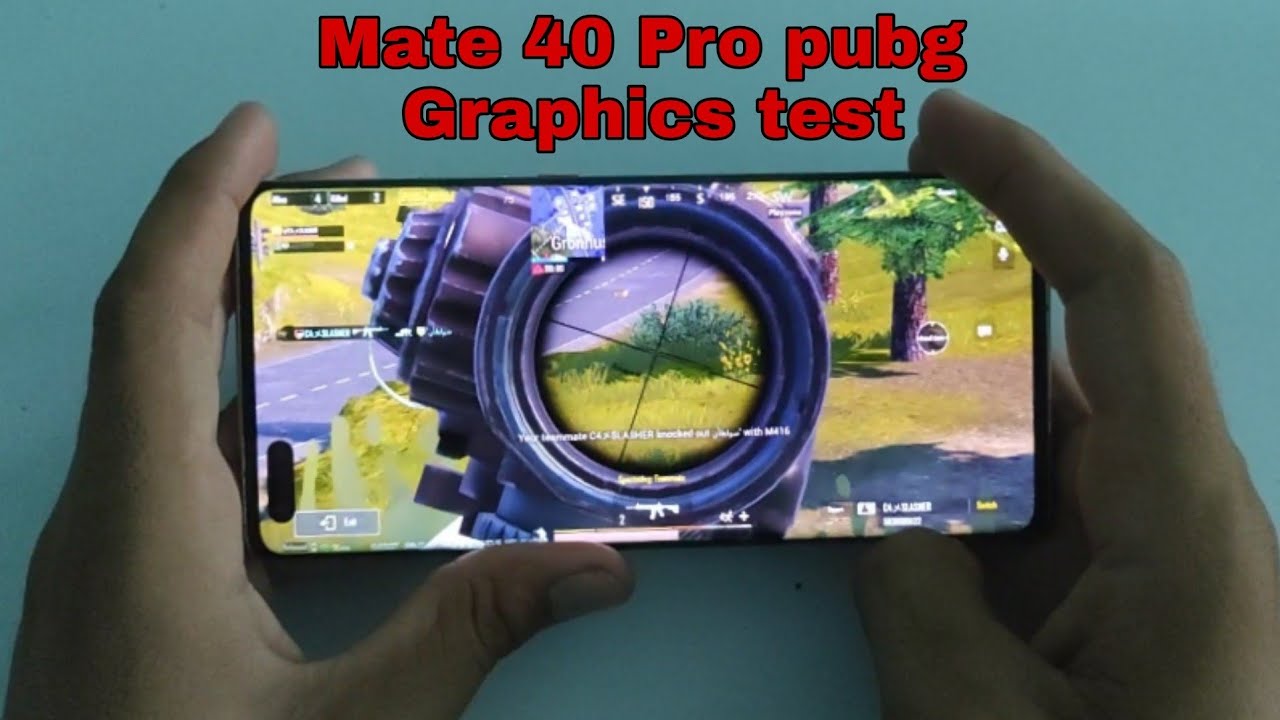 Mate 40 pro Pubg Graphics Test