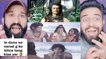 Devo Ke Dev Mahadev Episode 8 Part 2 | Gan And Pret Nay Keya Narad Ko Thang |Pakistani Reacts|