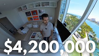 What $4.2 Million Gets you in South Beach - Murano at Portofino Condo Tour
