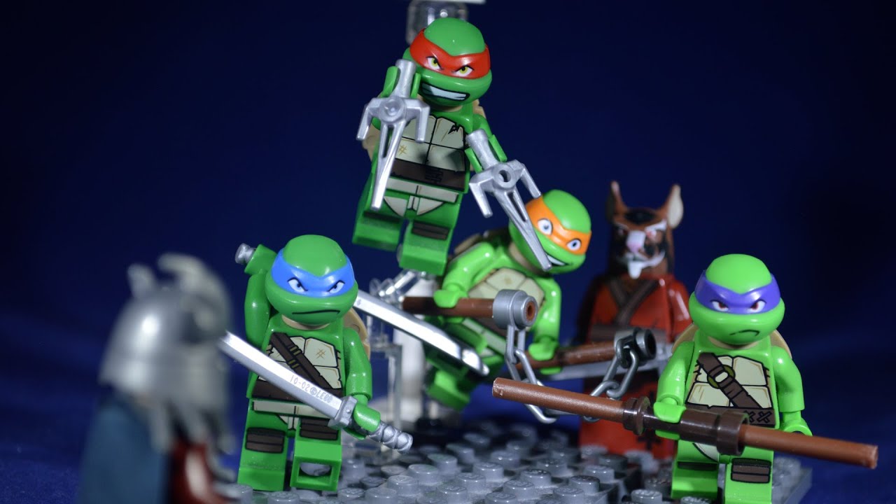 Lego TMNT Figure Comparisons and Review (Lego Teenage Mutant Ninja Turtles)