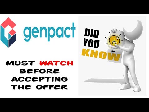 Genpact Offer Letter | Genpact Commitment Sheet |
