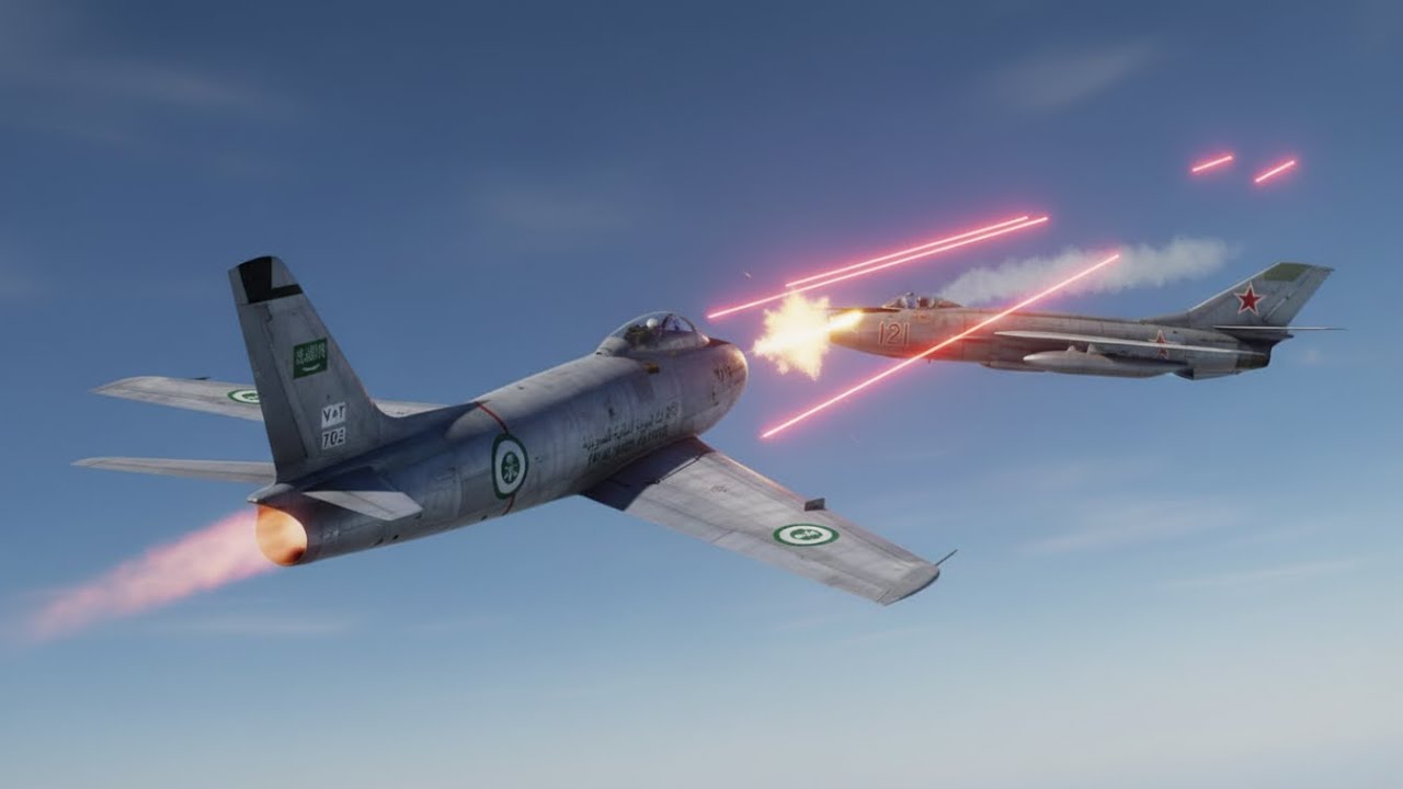 كيف تلعب F-86 Sabre  صح! كاموفلاج القوات الجوية الملكية السعودية | War Thunder