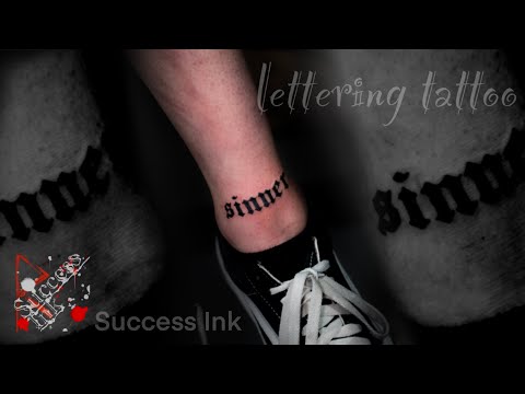 Time Lapse Tattoo รอยสัก Font ตัวหนังสือสวยๆๆ By Joss Success Ink At Success Ink Tattoo