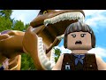 LEGO Jurassic World Female Raptor Handler Performs All Minifigure Cutscenes in LEGO Jurassic Park