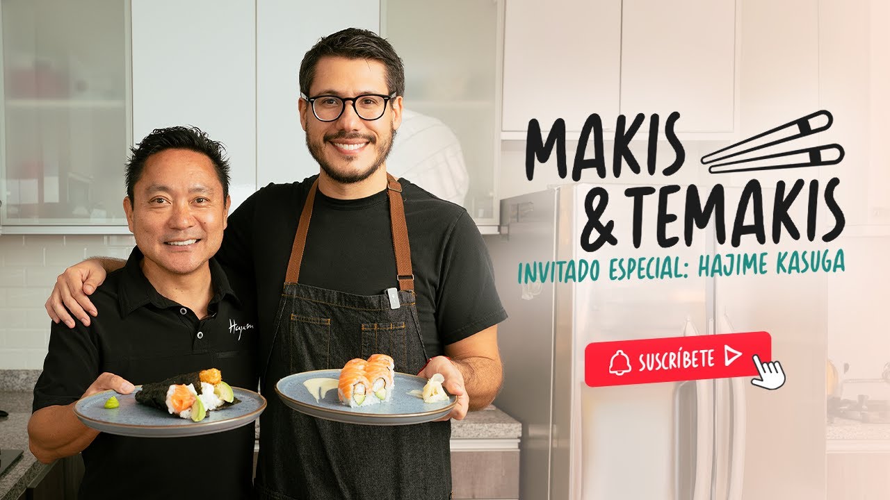 RECETA MAKIS Y TEMAKIS CON HAJIME KASUGA 🍙🥢