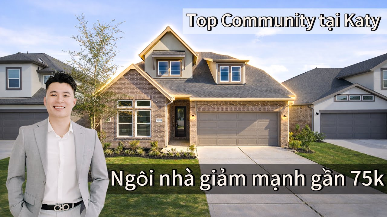 #83 Katy - Nhà Đẹp Mê Ly Giảm Gần 75k Giá Này Không Nhanh Là Mất!