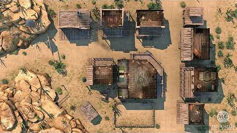 MapGuffin - Frontier Founding - Upper - Animated Battlemap