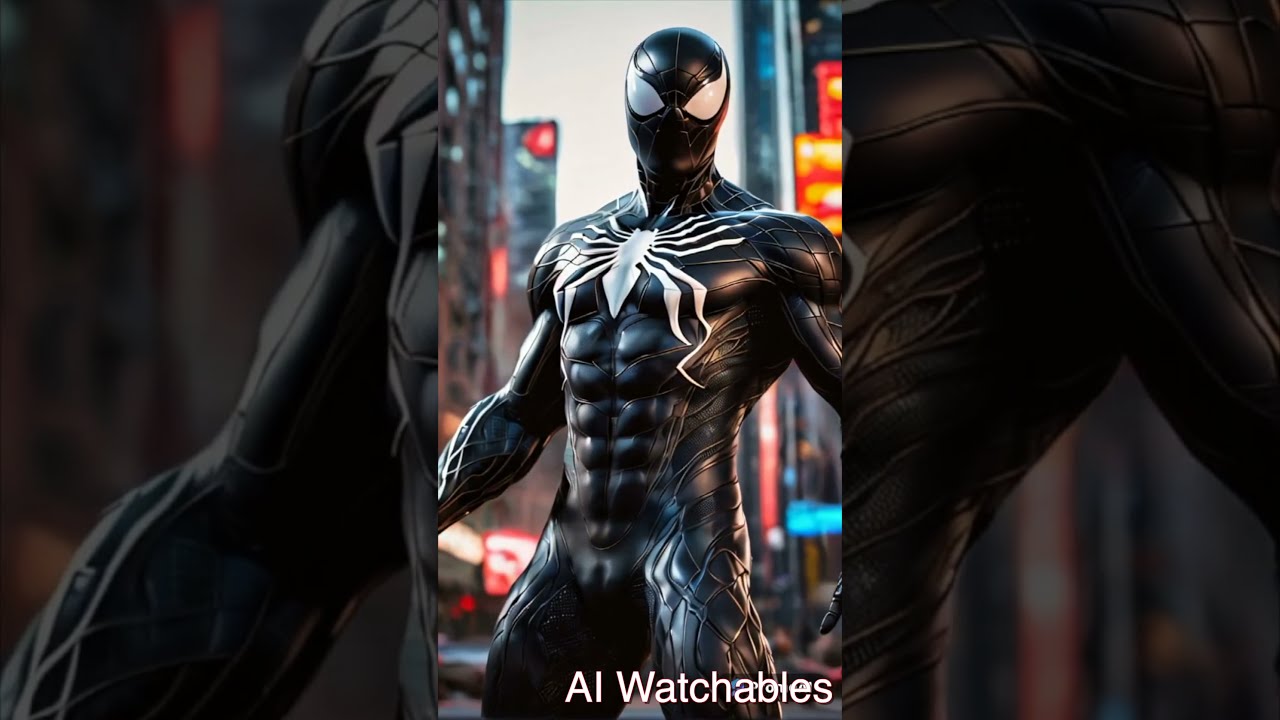 AI generated Black Spider-Man
