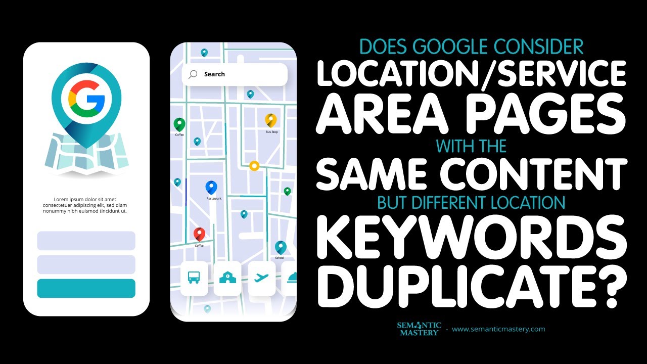 Does Google Consider Location Pages With The Same Content But Different ...