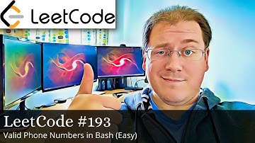 LeetCode - Valid Phone Numbers (#193) in Bash