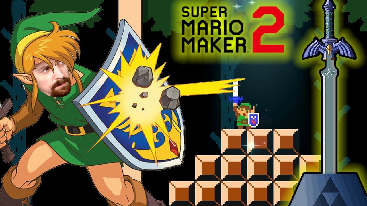 MASTER SCHWERT in SMM 2 - Super Mario Maker 2 Zelda Update Deutsch ...