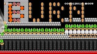 Mario Maker: MARIO MITTEN MASHER!