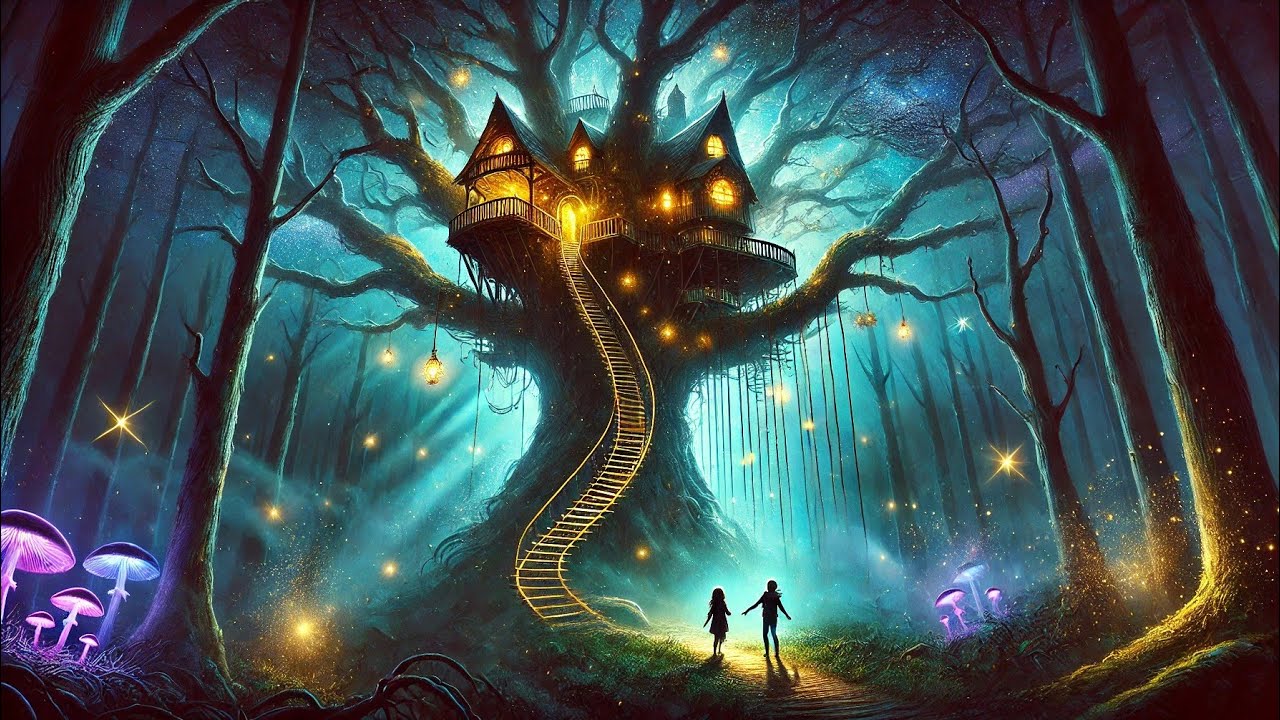 The Magical Treehouse and Its Secrets | Emma & Max's Adventure
