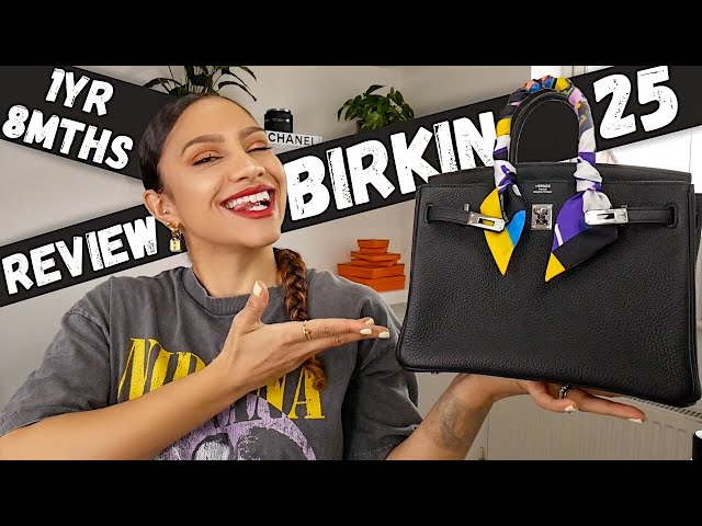 Review] Birkin 25 Epsom Leather Nata, Gold Hardware from Devin