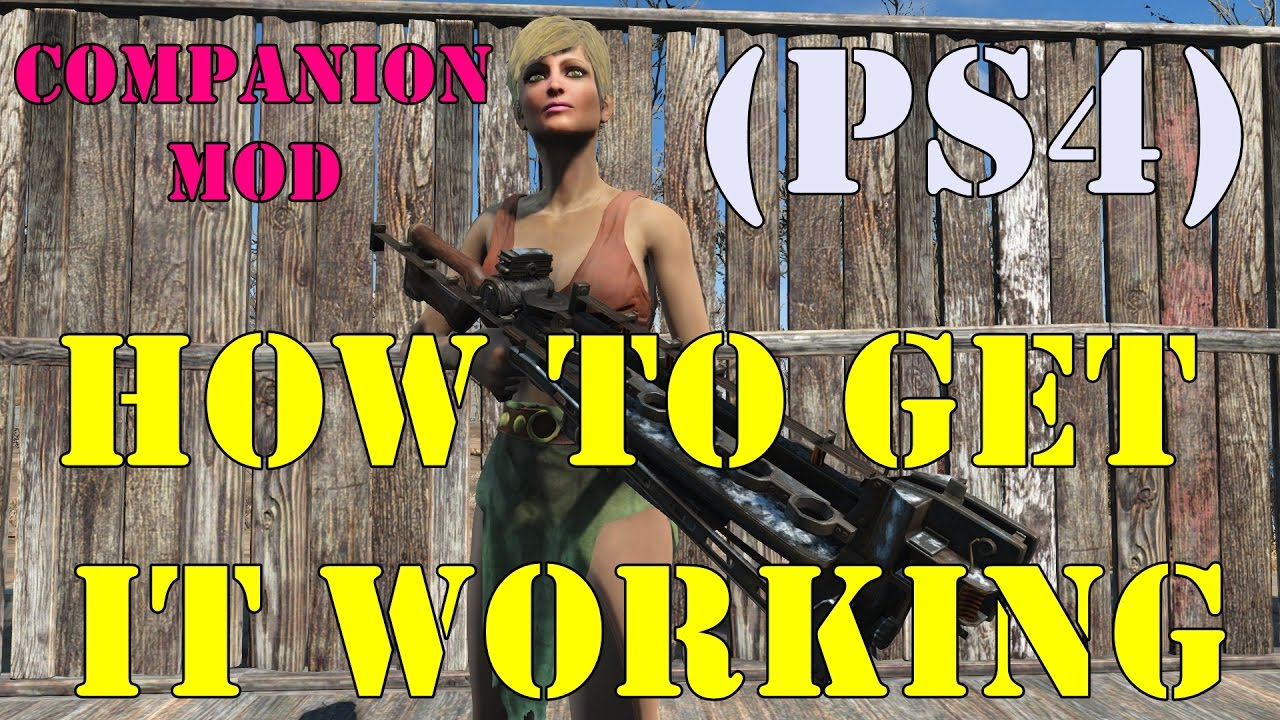 Fallout 4 Ps4 Mod Spotlight Followers Extended Please Read Description Thoroughly Before Using By Chewie Games