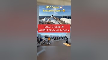 MSC Cruises – Aurea Experience Access | MSC Lirica #cruising #mediterranean #msccruise