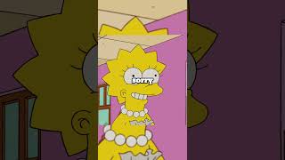Lisa gets an F on her Test😂#shorts #thesimpsons