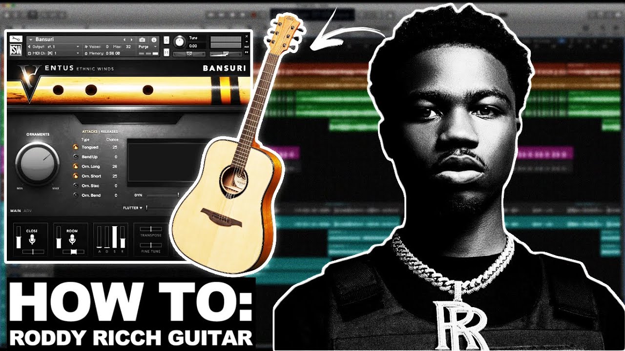 How To Make Live Guitar/Flute Loops for Roddy Ricch (SAUCE LEAKED)