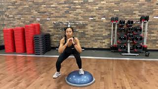Bosu Lateral Squat Jumps - How To workout | With the WeStrive App