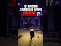 Thats a cute name , right ? #minecraft #shorts