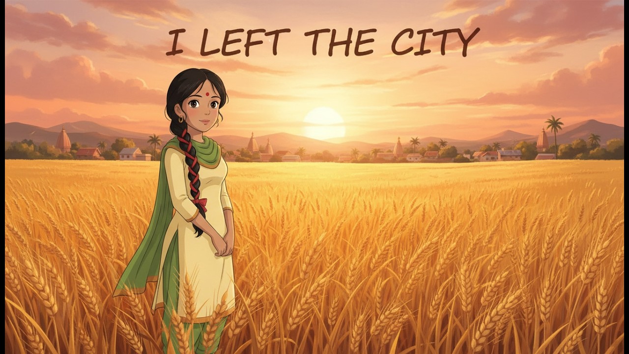 I Left the City for This… | Peaceful Indian Village Life (Ghibli Style ASMR)