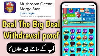 Mushroom ocean Earning app | Mushroom ocean Withdrawal proof | Mushroom ocean real or fake | reviews