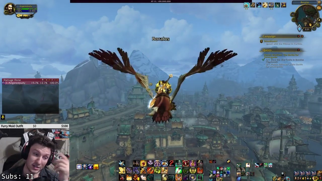 Priestess' Moonsaber acquired - Mount Collecting