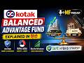 Kotak Balanced Advantage Fund Explained in Hindi | Safe Hybrid Strategy | MF Podcast