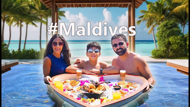 Surprising My Son With 13 Gifts For His 13th Birthday 😇 (MALDIVES)
