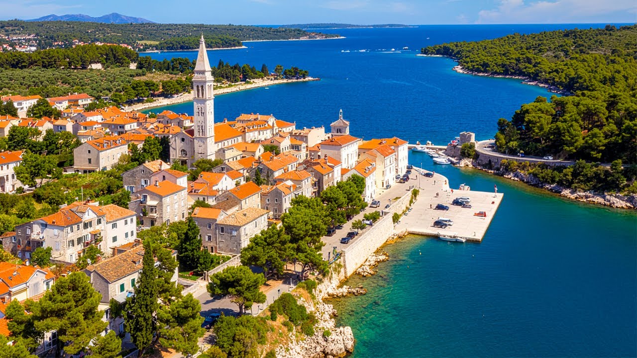 Osor Croatia Walking Tour 4K | Ancient Town Between Cres and Lošinj