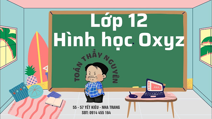 Bài tập khoảng cách trong không gian oxyz